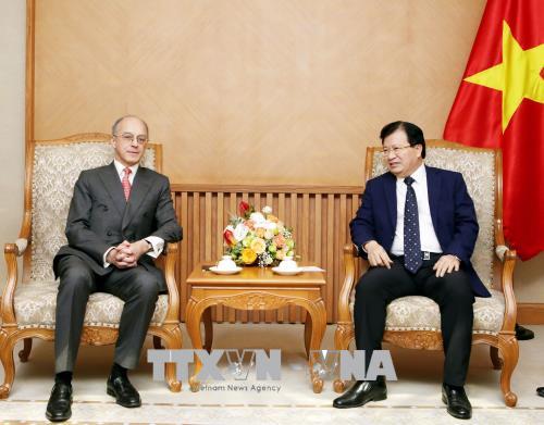 Phó Thủ tướng Trịnh Đình Dũng: Khuyến khích doanh nghiệp Anh đầu tư vào Việt Nam ảnh 1